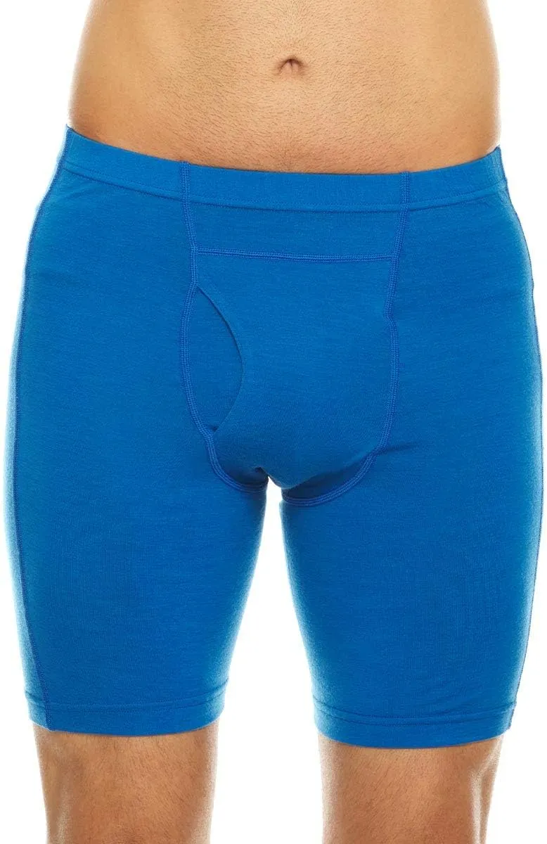 100% Merino Wool Mens Lightweight Boxer Brief - Moisture Wicking - Soft and Breathable Underwear