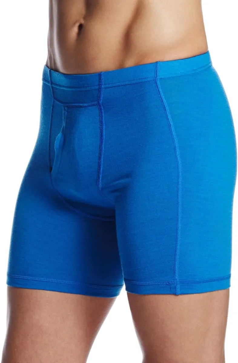 100% Merino Wool Mens Lightweight Boxer Brief - Moisture Wicking - Soft and Breathable Underwear