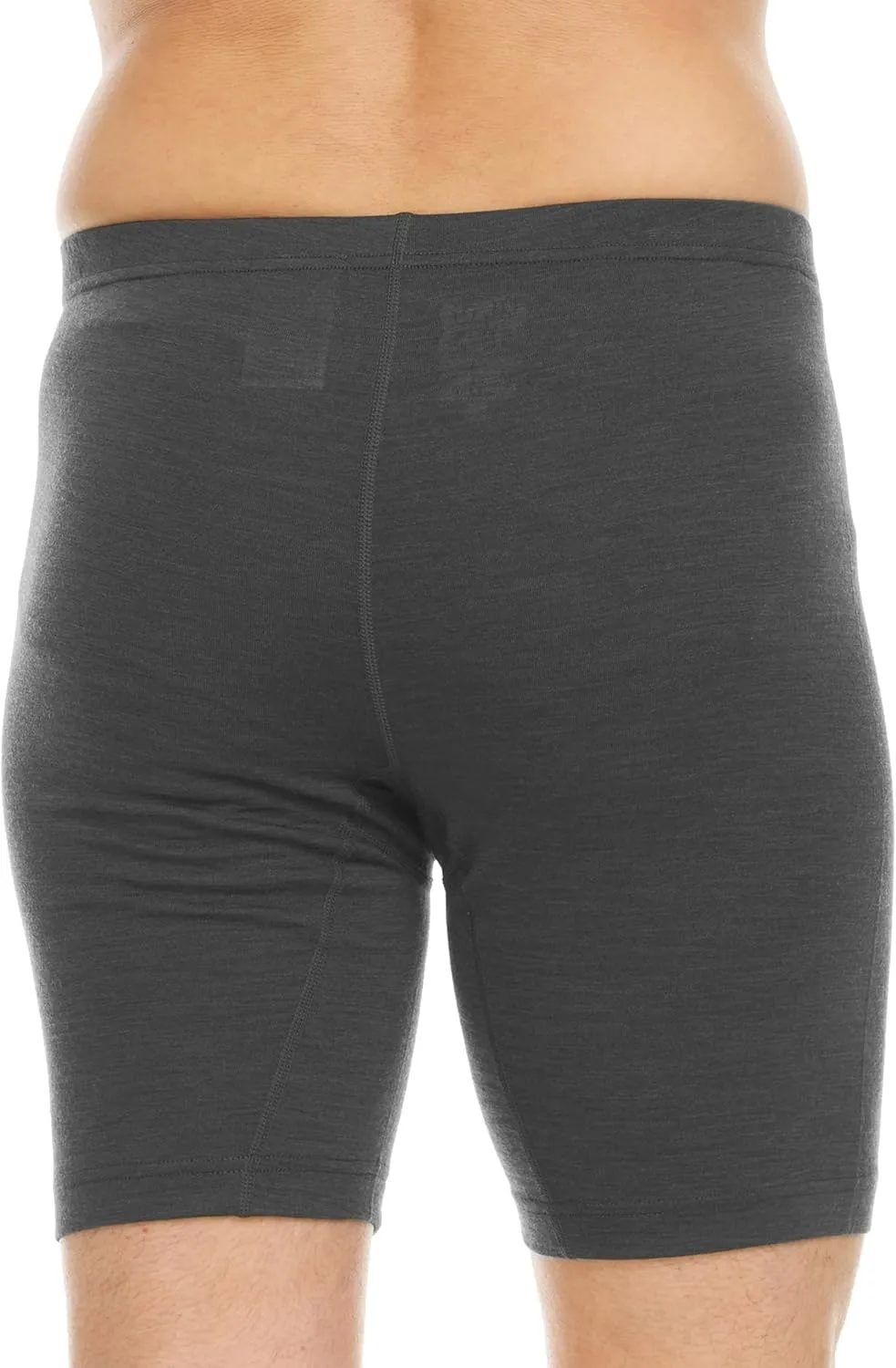 100% Merino Wool Mens Lightweight Boxer Brief - Moisture Wicking - Soft and Breathable Underwear