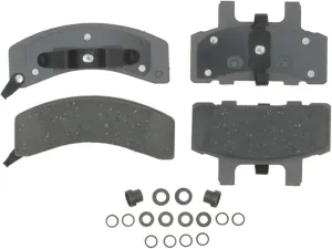 ACDelco Silver 14D369CH Ceramic Front Disc Brake Pad Set with Hardware