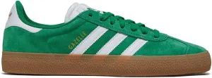 Adidas Gazelle ADV Shoes - Green/FTWR White/Gold Metallic