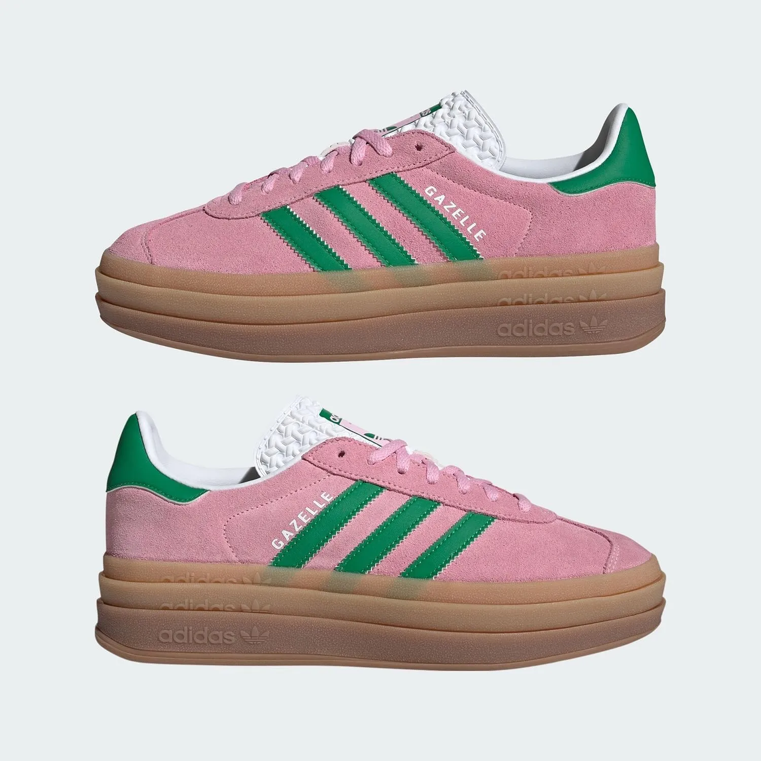 Adidas IE0420 GAZELLE BOLD True Pink/Green/Footwear White