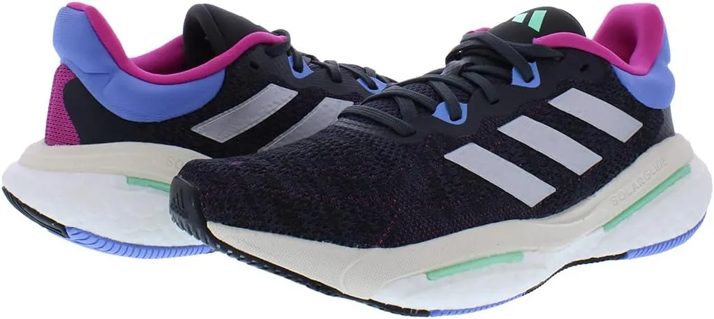 adidas Womens Solarglide 6 Running Sneakers Shoes - Black