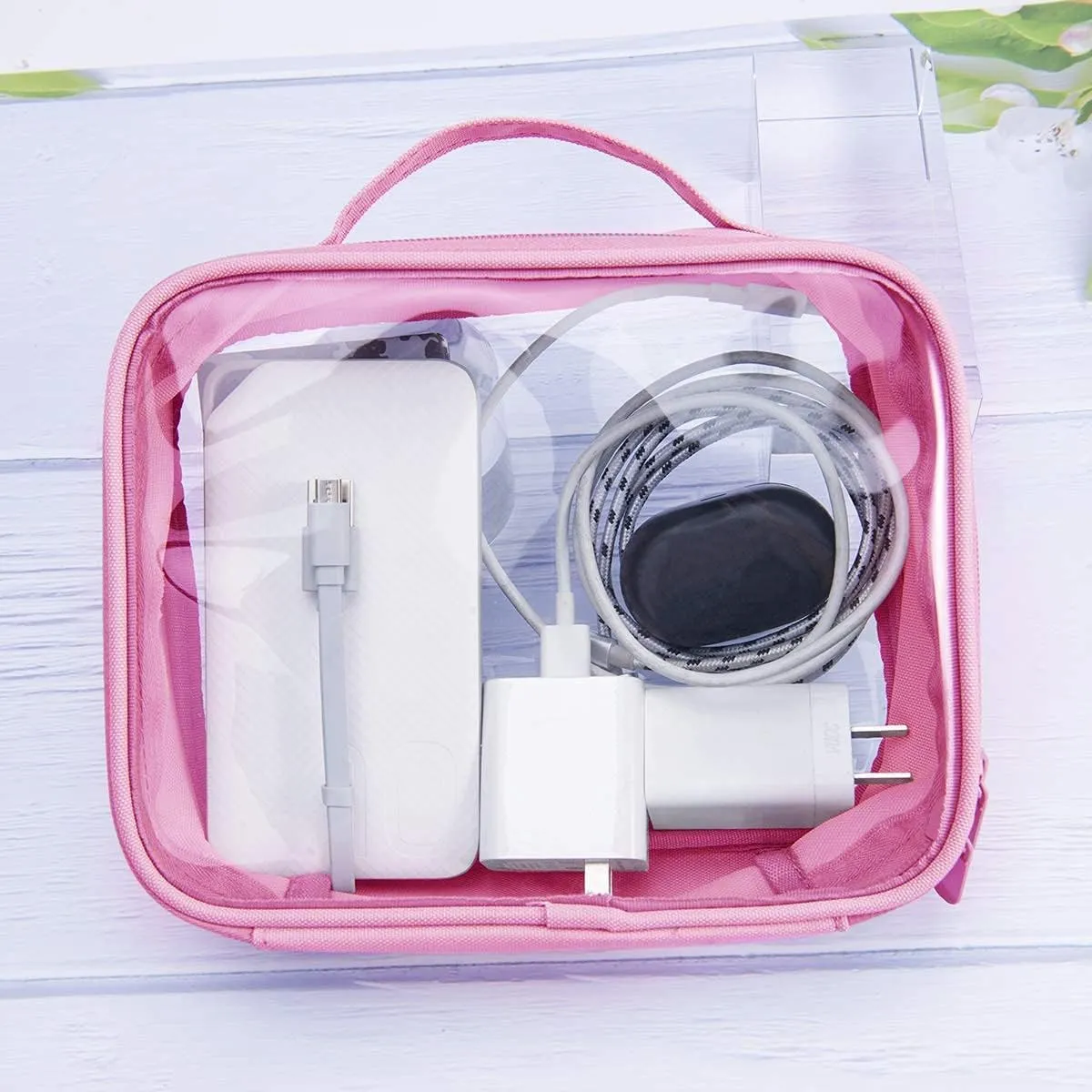 ANRUI TSA Approved Toiletry Bag,Clear Travel Bag
