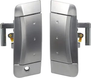 APPERFiT Pair Exterior Door Handle   Z Keychain Compatible with Nissan 350Z 2003 2004 2005 2006 2007 2008 2009