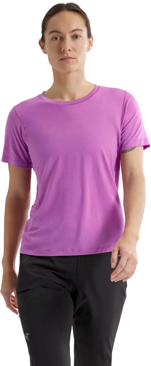 Arc'teryx Lana Merino Wool Crew Shirt SS Women's | Light Merino-Blend Tee for Every Mountain Activity - Redesign