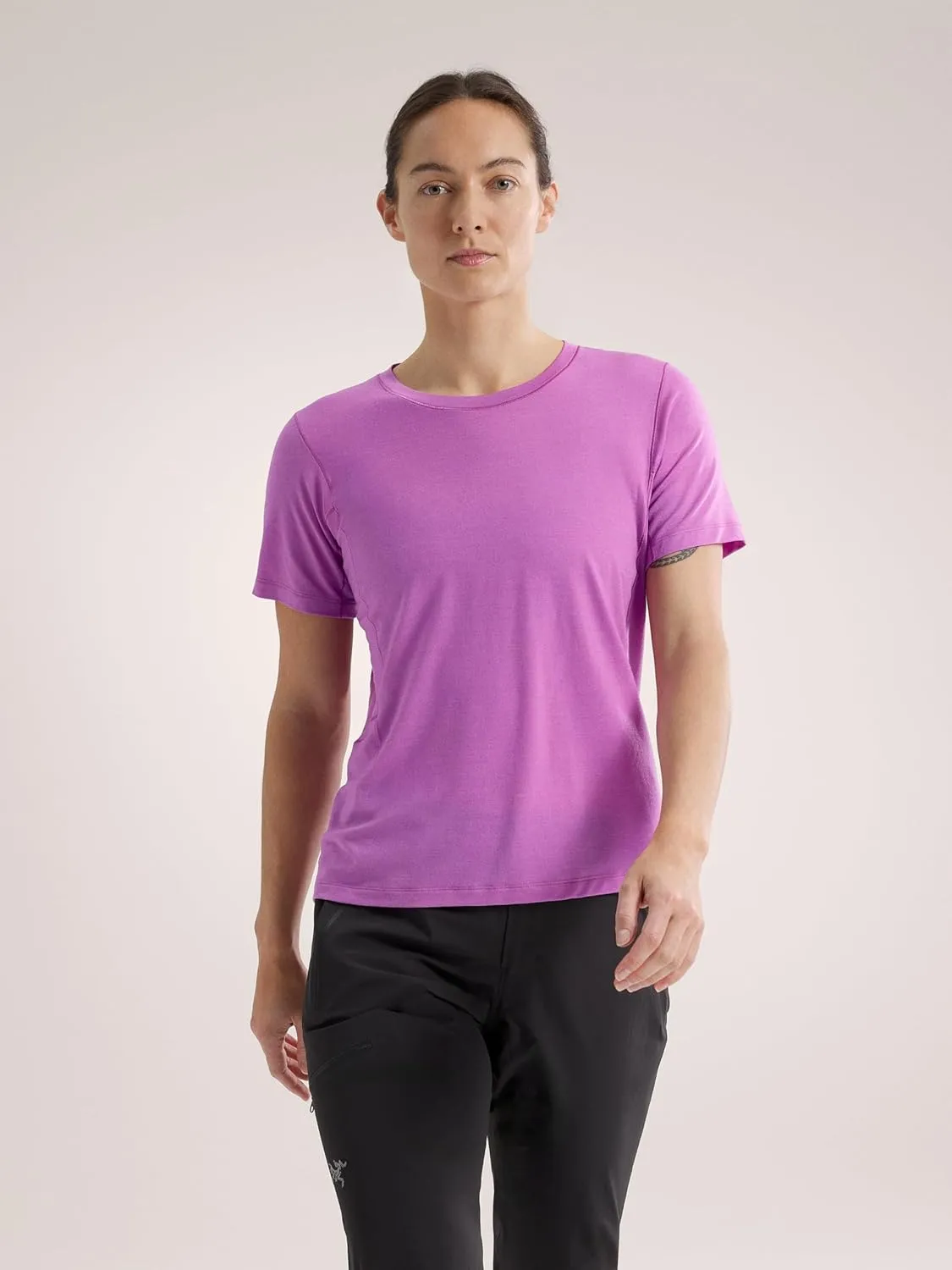 Arc'teryx Lana Merino Wool Crew Shirt SS Women's | Light Merino-Blend Tee for Every Mountain Activity - Redesign