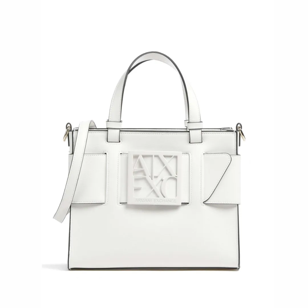 A.R.M.A.N.I E.X.C.H.A.N.G.E Tote Bag with Shoulder/Crossbody Strap