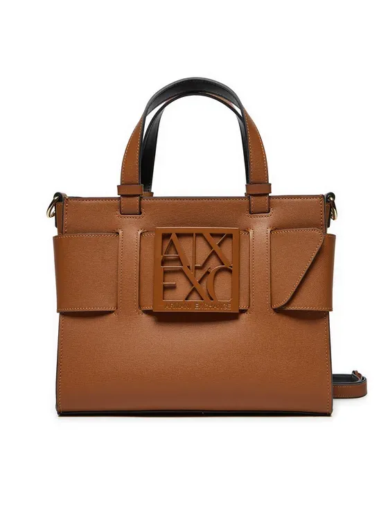 A.R.M.A.N.I E.X.C.H.A.N.G.E Tote Bag with Shoulder/Crossbody Strap