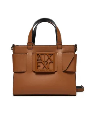 A.R.M.A.N.I E.X.C.H.A.N.G.E Tote Bag with Shoulder/Crossbody Strap