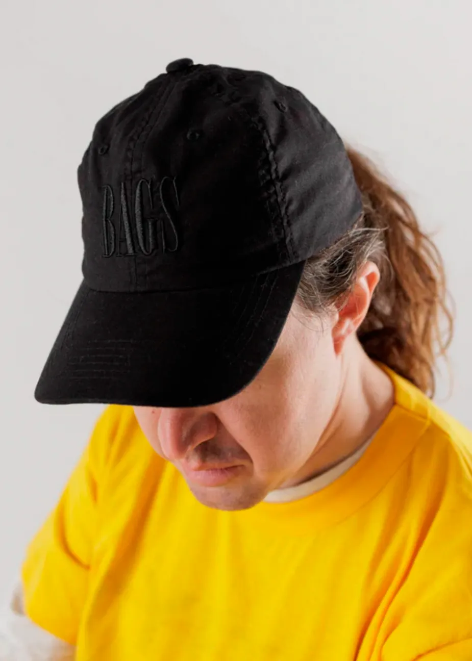 Baseball Cap - Black "BAGS"