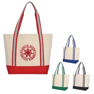 Bayshore Boat Tote Bag