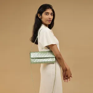 CA 1322 | WOVEN FM5 | METALLIC MINT