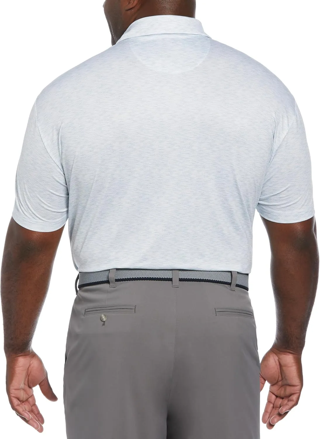 Callaway Men's Short Sleeve Printed Block Polo