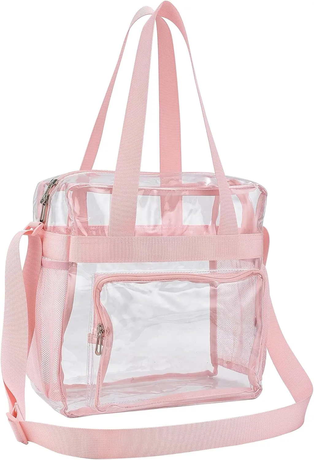 Clear Bag for Stadium Events 12×6×12 Clear Tote Bag for Concert,Sport,Festival