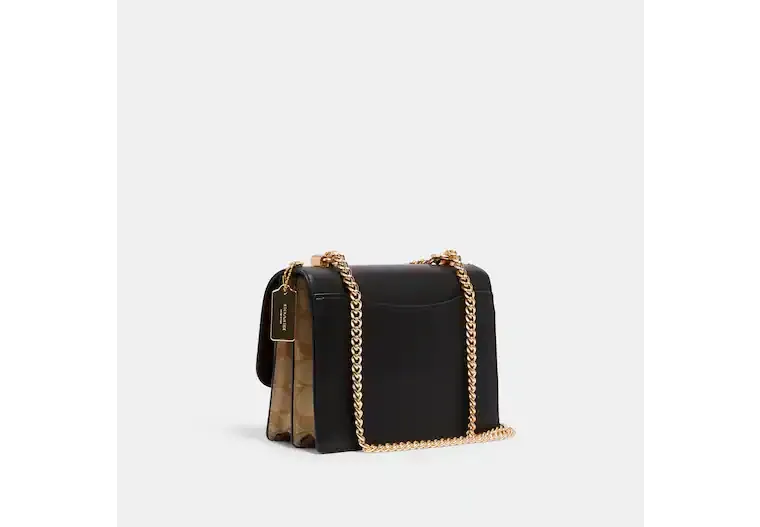 C.O.A.C.H. Klare Crossbody In Blocked Signature Canvas