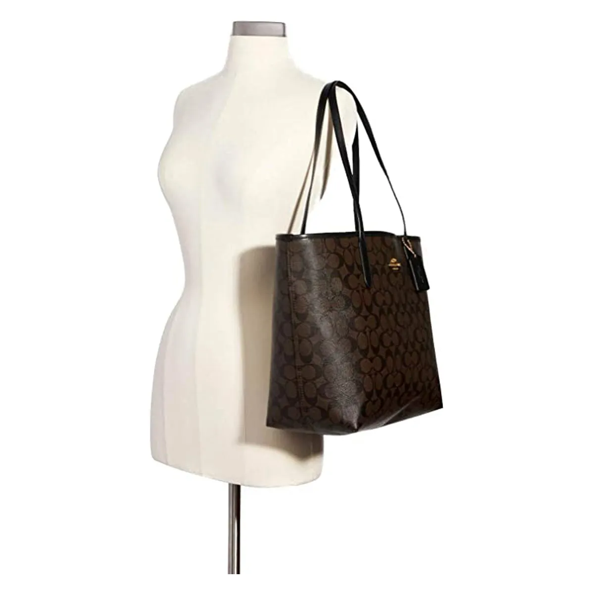 C.O.A.C.H Signature Canvas City Tote Bag