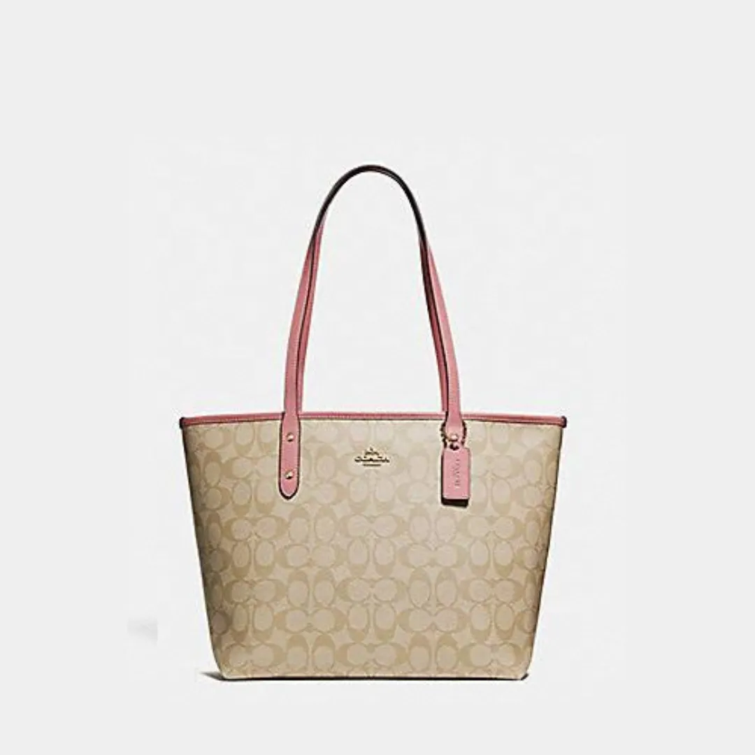 C.O.A.C.H Signature Canvas City Tote Bag