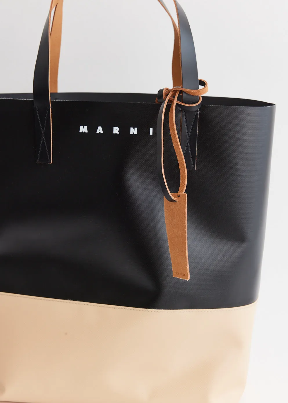 Color-blocked Tote Bag