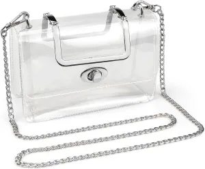 COROMAY Clear Purse for Women, Clear Bag for Stadium Events, Transparent Stadium Purse