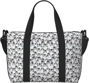 Cute Baby Penguins Sketch print Handbag Oxford shoulder bag casual shoulder bag weekend bag large capacity storage bag