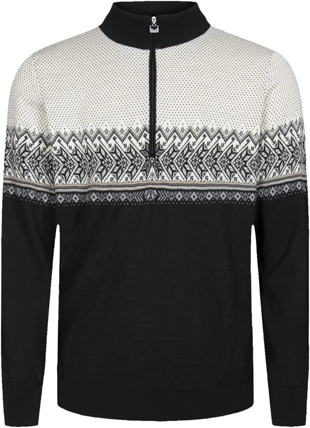 Dale of Norway Hovden Men’s Sweater - 100% Merino Wool Knit Sweater - Men’s Pullover - Ski Sweater - Quarter Zip Pullover Men