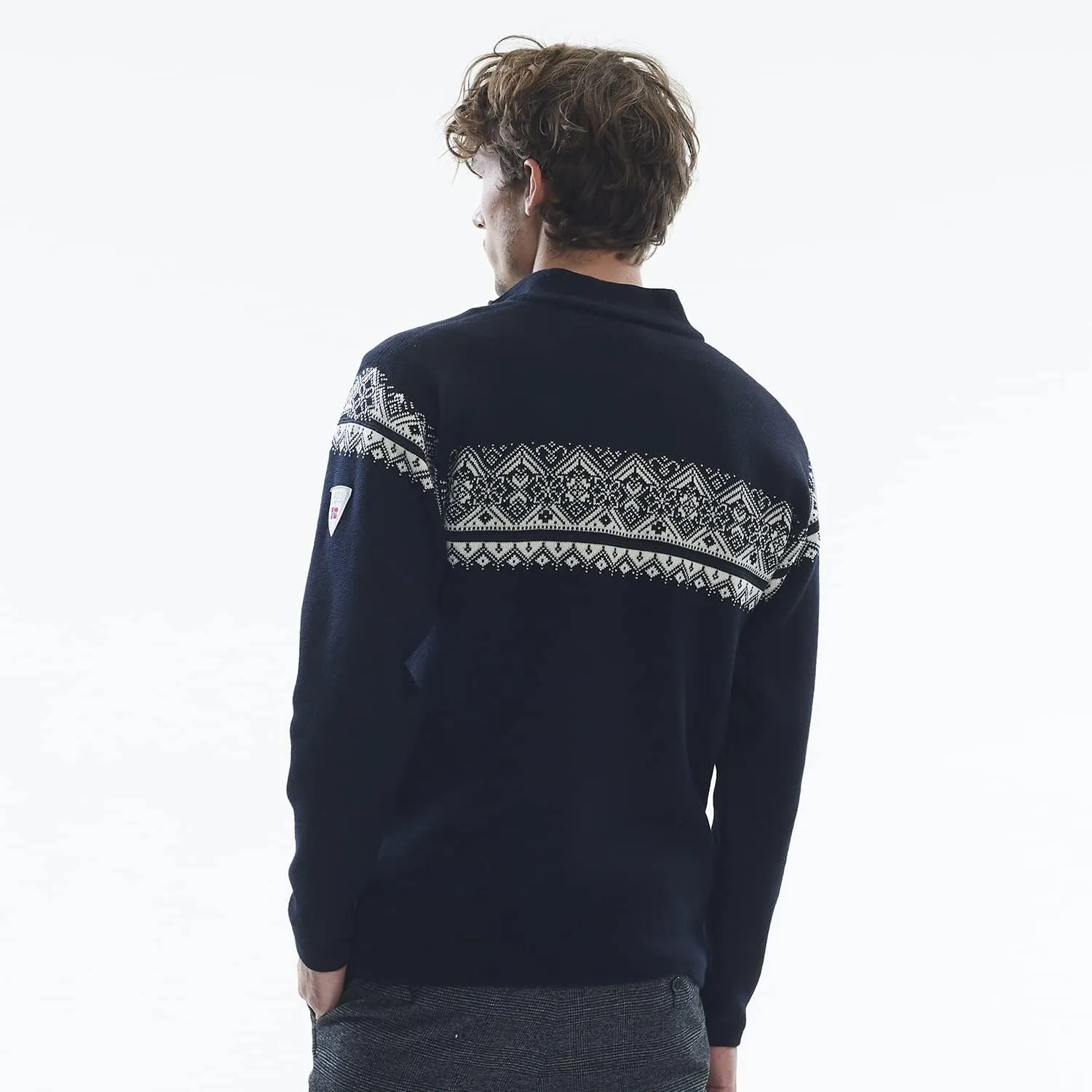 Dale of Norway Moritz Men’s Sweater - 100% Skin Soft Merino Wool Sweater for Men - Regular Fit Men's Sweaters and Pullovers