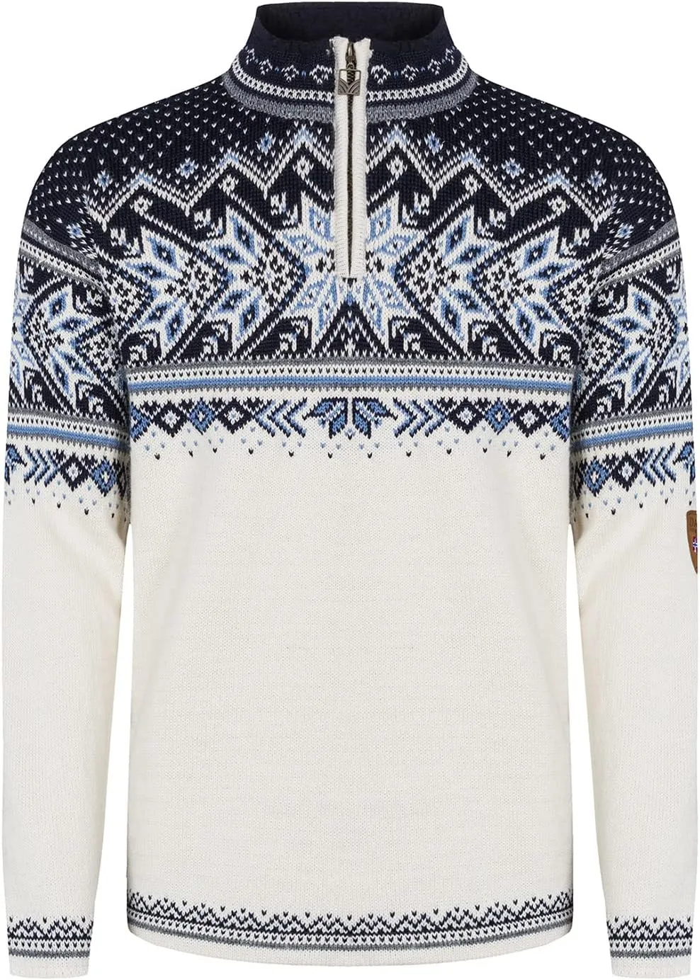 Dale of Norway Vail Off-White/Smoke/Midnight Navy/Navy/Blue Shadow SM (Men's 34-36")