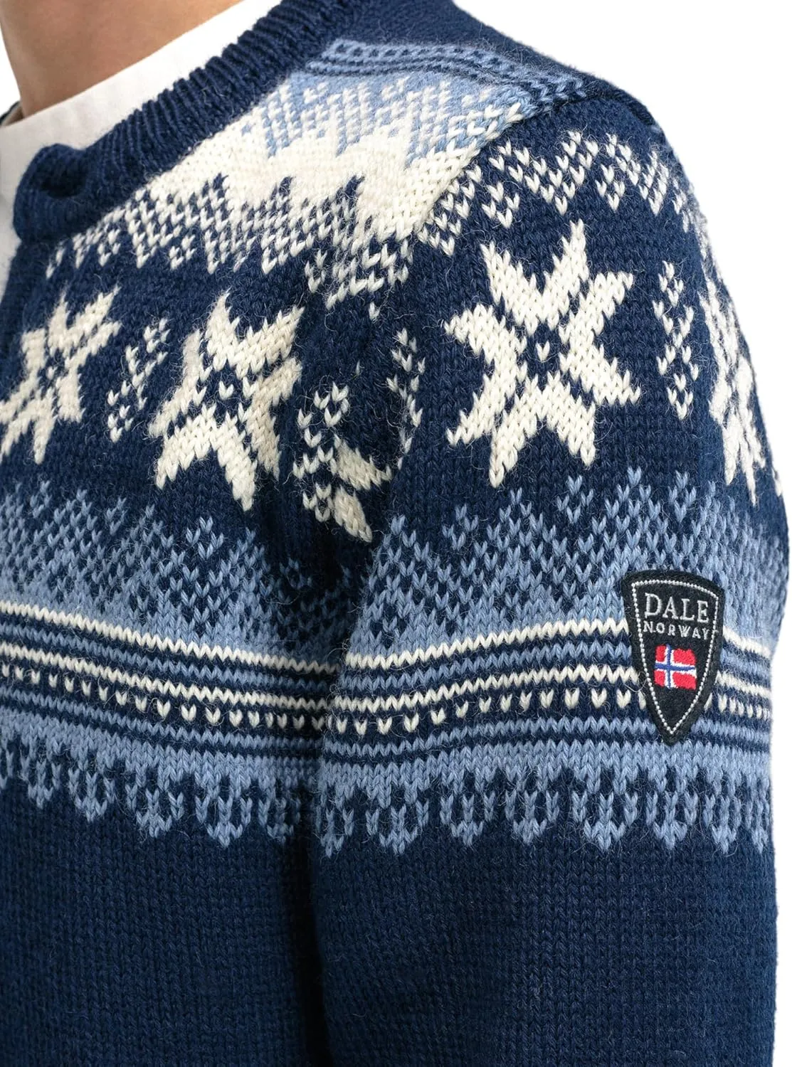 Dale of Norway Veafjord Masculine Cardigan - Men Cardigan Sweater - Regular-Fit