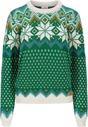 Dale of Norway Vilja Women's Sweater - 100% Lightweight Wool Sweater - Women's Crewneck Sweater - Women's Pullover Sweaters