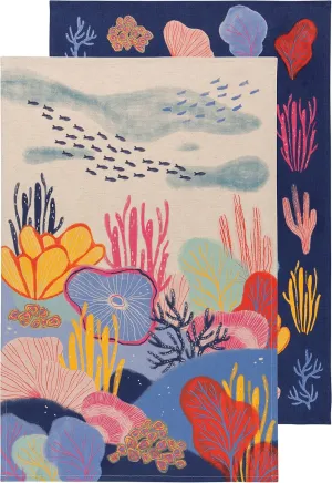 Danica Studio Neptune Printed Dishtowel Set of 2, 1 EA