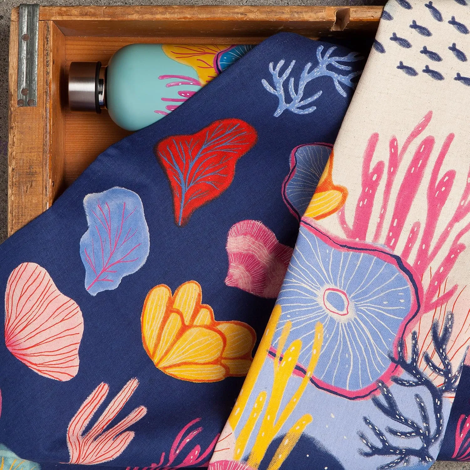 Danica Studio Neptune Printed Dishtowel Set of 2, 1 EA