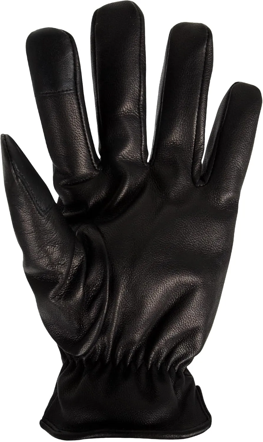 Dockers Men's Warm Leather Winter Gloves with Smartphone Touchscreen Capability