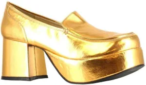 Ellie Shoes Men's 312 Daddio Platform, Gold