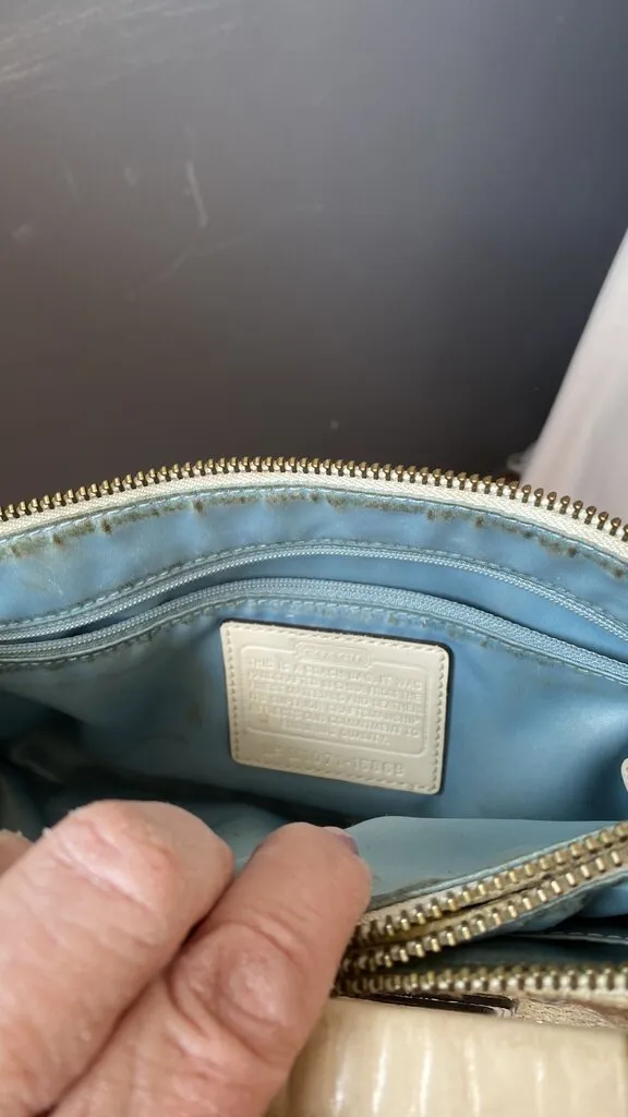 Embossed Shoulder Bag