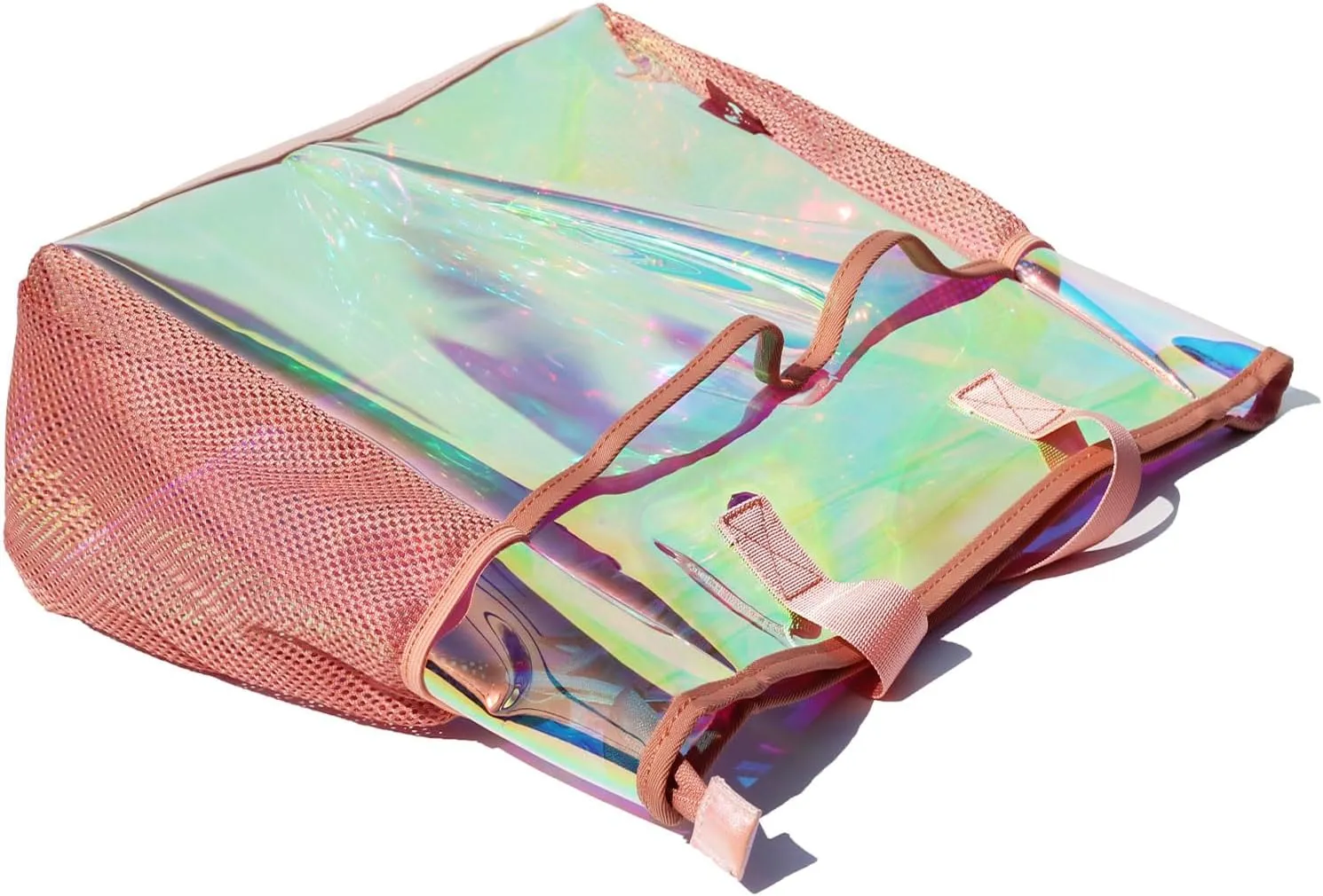 ESVAN Clear Tote bags Stadium Approved Security Travel Gym See Through Bags for Work Sports Concerts Travel Beach