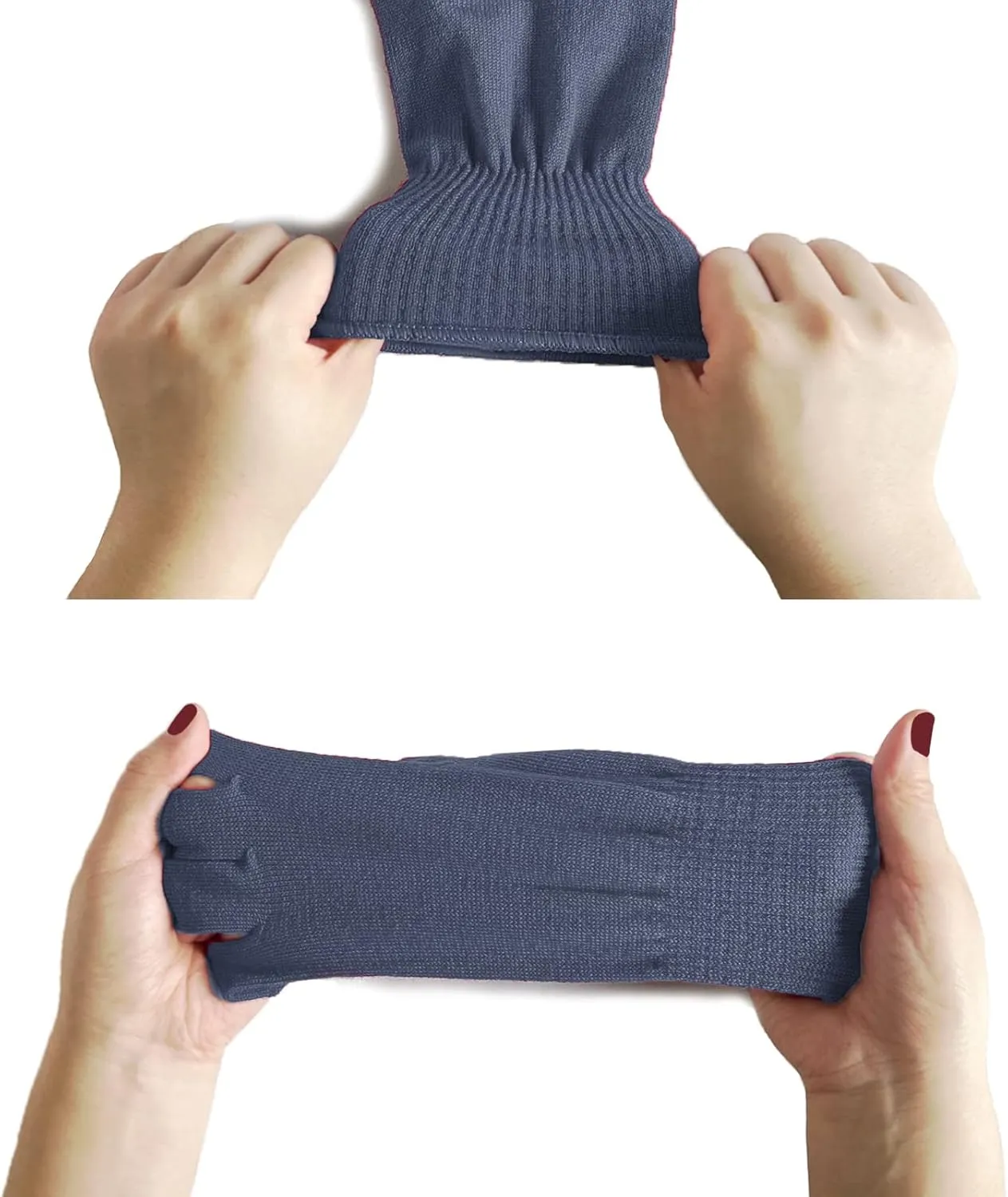 Evridwear Men Women Merino Wool String Knit Liner Warm Gloves 4 Sizes and Colors