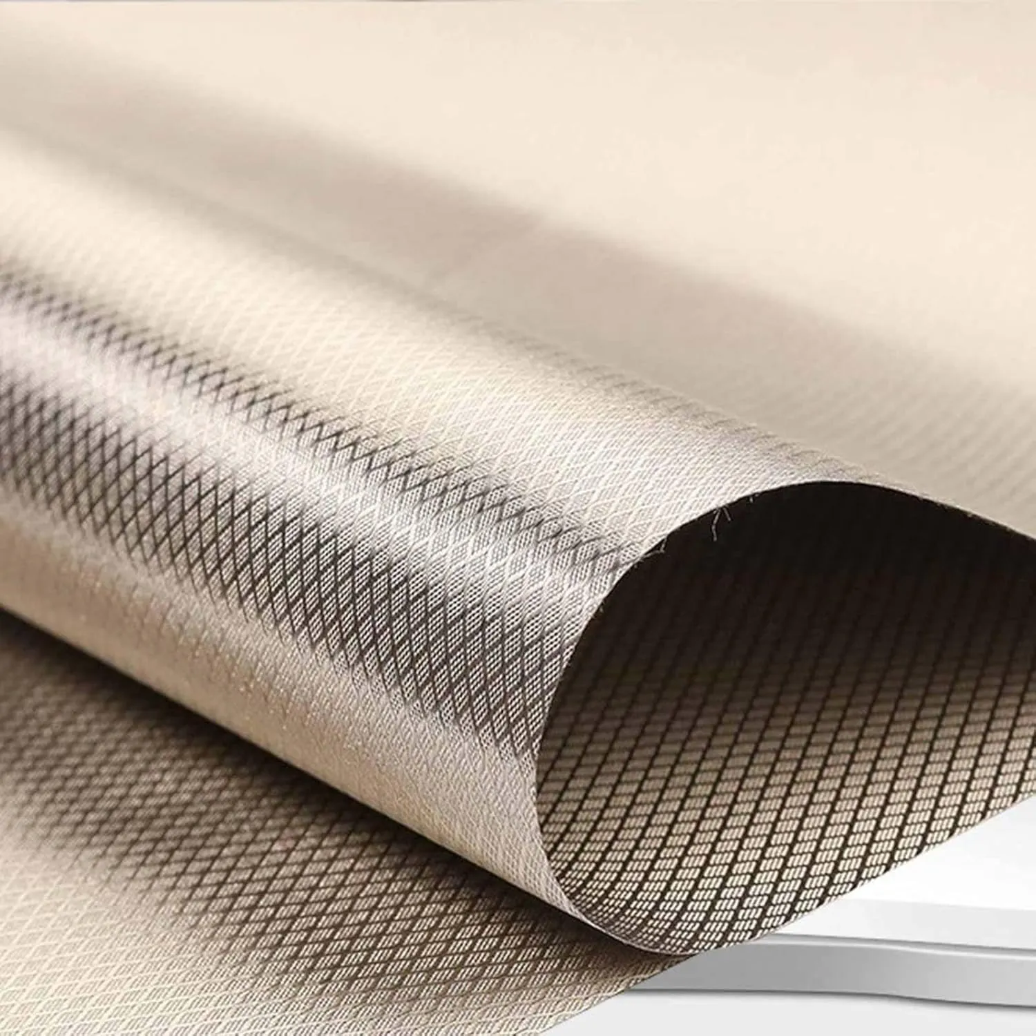 Faraday Fabric EMP Proof Faraday Cloth Faraday Car Cover Cloth RF Blocking Grounding RFID Shielding-Block for Card Bag Cloth, Electronic Products,silver-4x1.1m