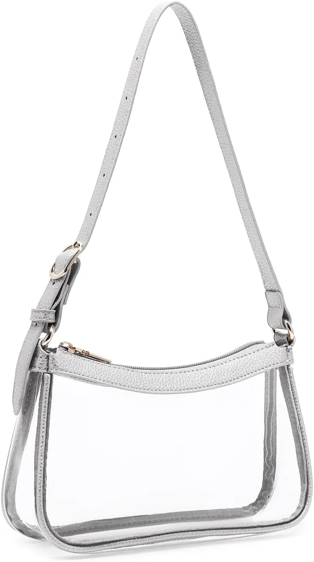 Fashion Clear Purse Handbag for Concert and Working Stadium Approved PVC Clear Bags