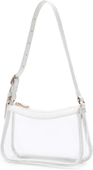 Fashion Clear Purse Handbag for Concert and Working Stadium Approved PVC Clear Bags