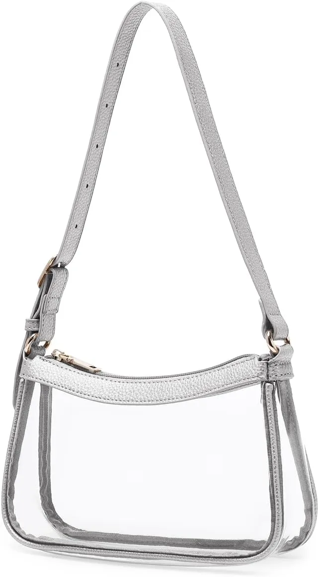 Fashion Clear Purse Handbag for Concert and Working Stadium Approved PVC Clear Bags