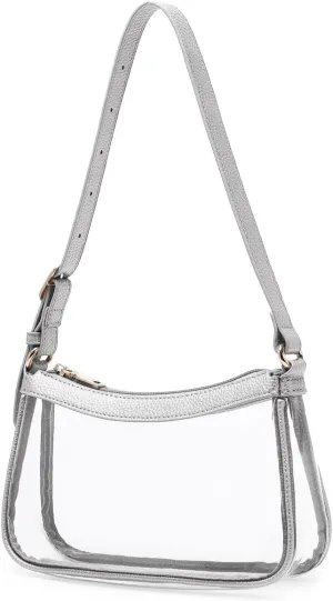Fashion Clear Purse Handbag for Concert and Working Stadium Approved PVC Clear Bags