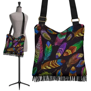 Feather Boho Bag