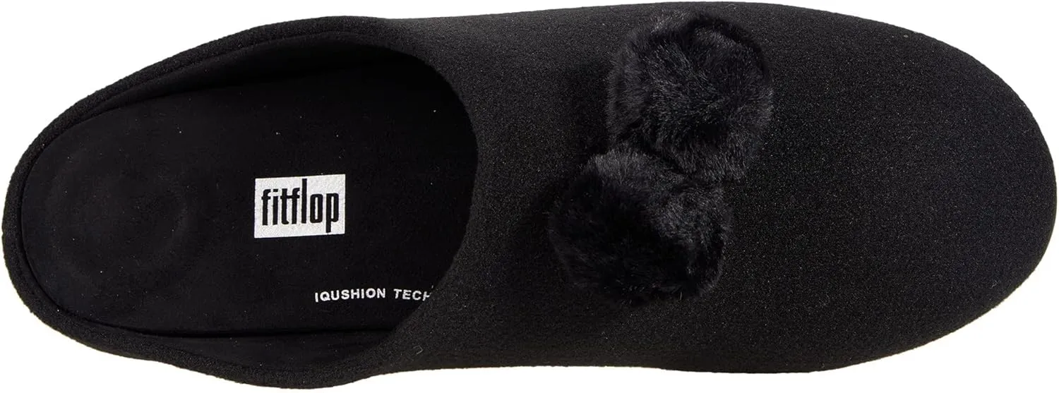 FitFlop Chrissie Pom-Pom Slippers