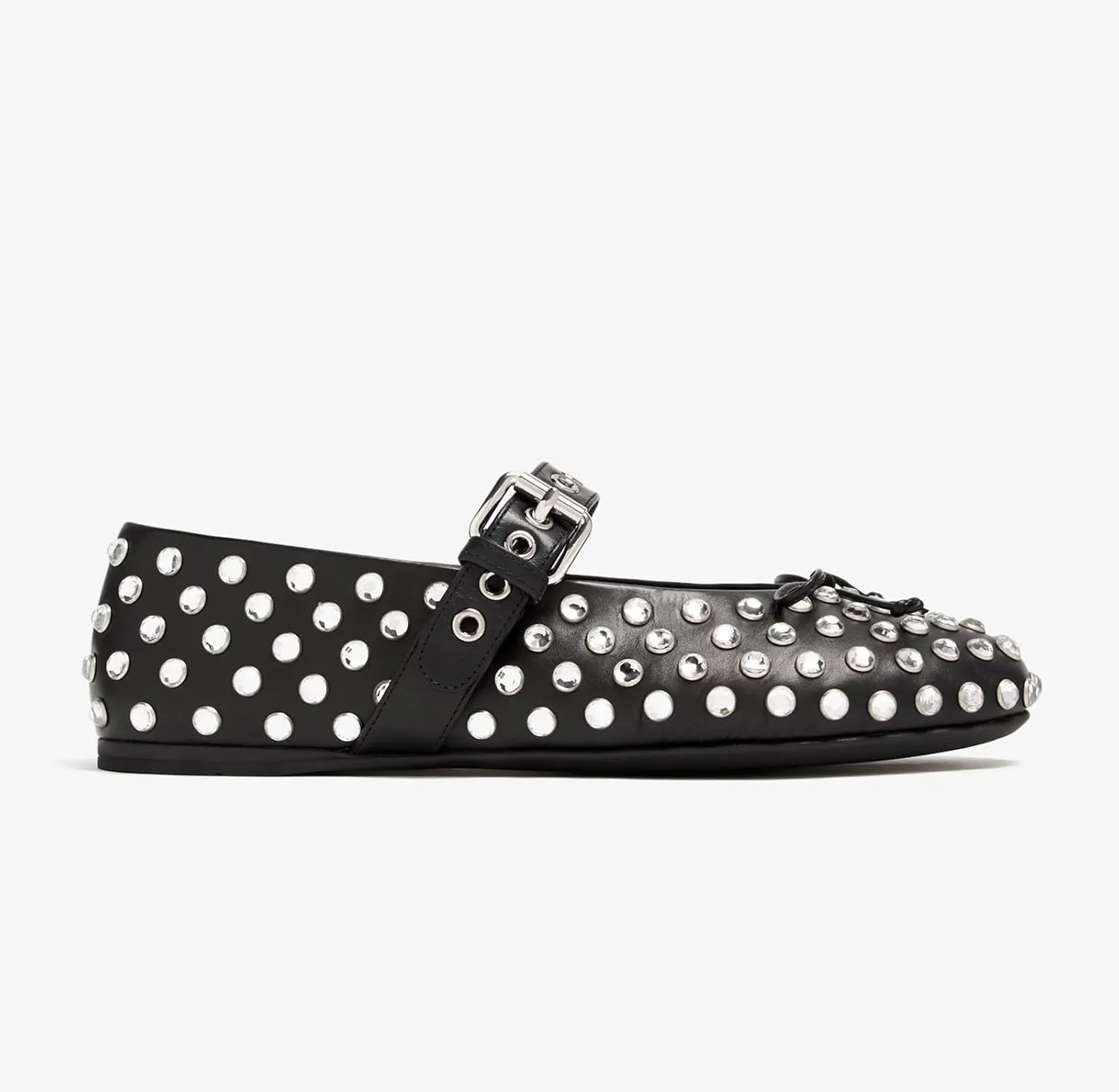 Fur Ballet Flats with Buckle for Women Comfy Faux Shearling Mary Jane Flats Adjustable Strap Ballerina Flat Shoes Causal Daily Dress Shoes