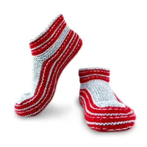 Hand knit Wool Slippers Men's/Women's/Unisex/Warm Socks with Double Sole/Suede Sole/Home boots/Extra sizes, Extra Width/All Colors/Woolen blend/The Best gift for him/for her