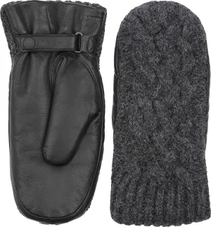 Hestra Ragnhild Cable Knit Insulated Wool Mitt
