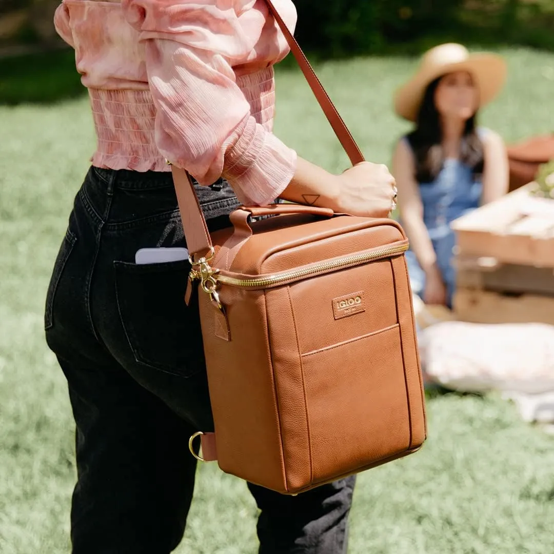 Igloo Premium Luxe Leather Soft Sided Insulated Cooler Bags