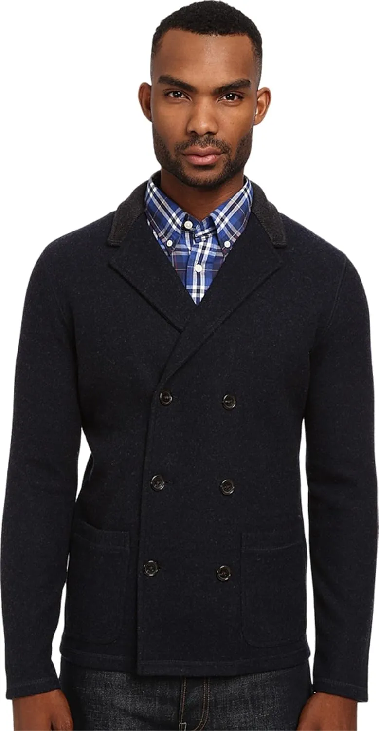 Jack Spade Men's Garrett Knit Peacoat