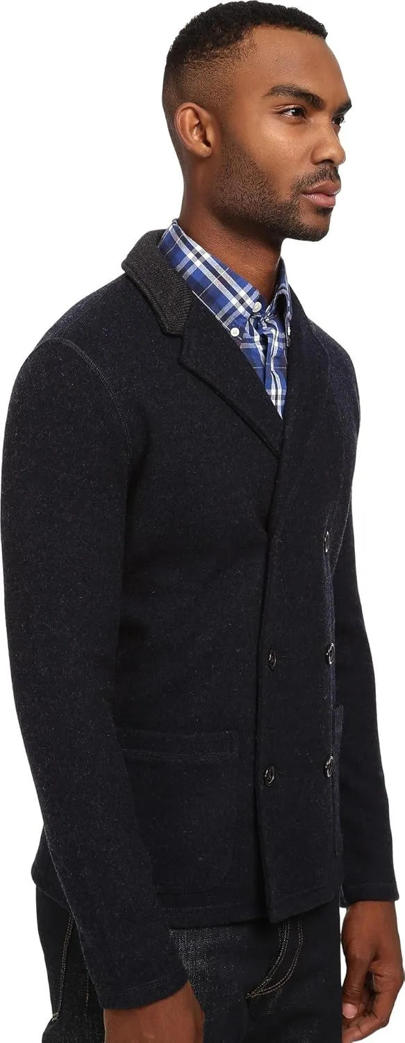 Jack Spade Men's Garrett Knit Peacoat